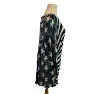 Ralph Lauren Denim & Supply Sweater Stars & Stripes Patriotic Tunic Lenght